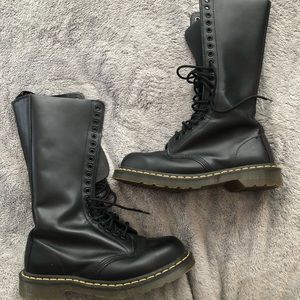 Knee height Doc Martens
